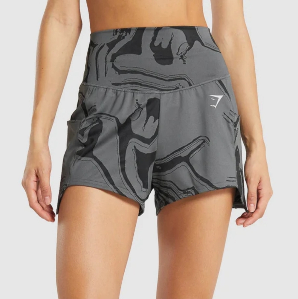 Gym Shark Power Jacquard Shorts Size Small